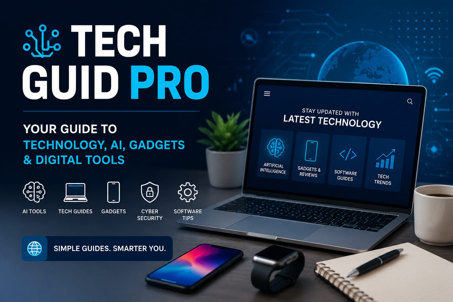 Tech Guid Pro: A Simple Guide to Technology, AI, Gadgets and Digital Tools